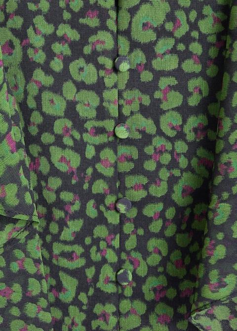 Flowy printed blouse