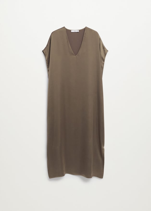 Flowy dress with openings