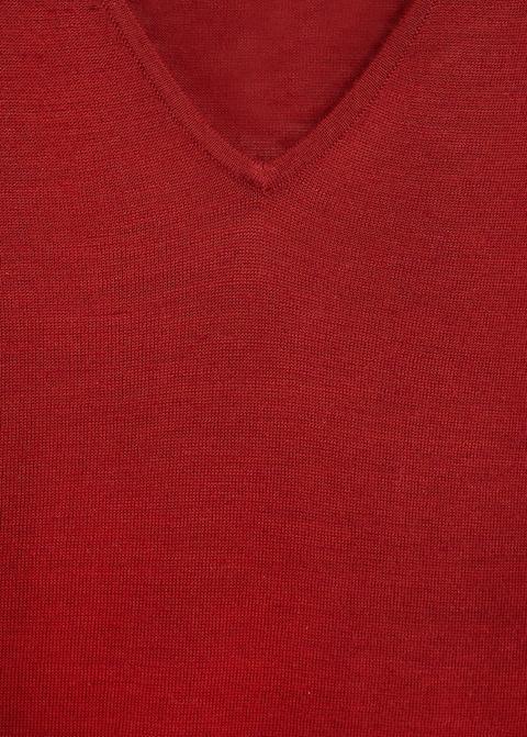 Frills linen t-shirt