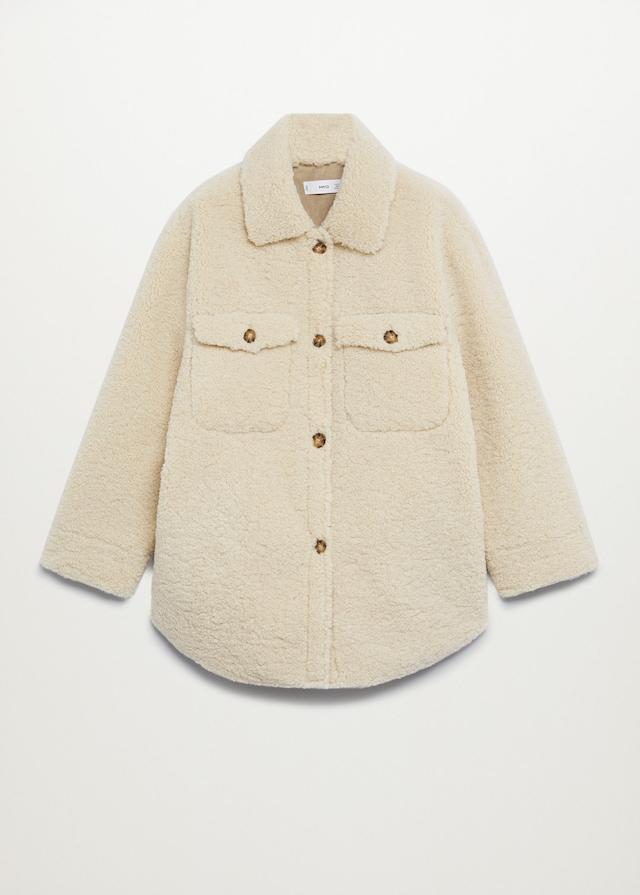 Faux shearling jacket