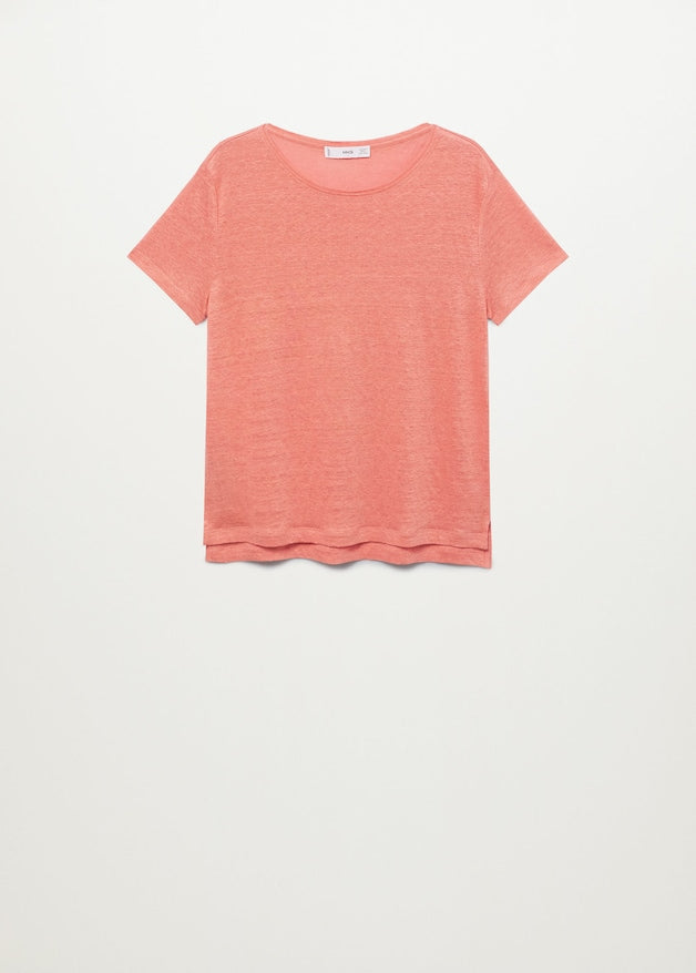 100% linen t-shirt