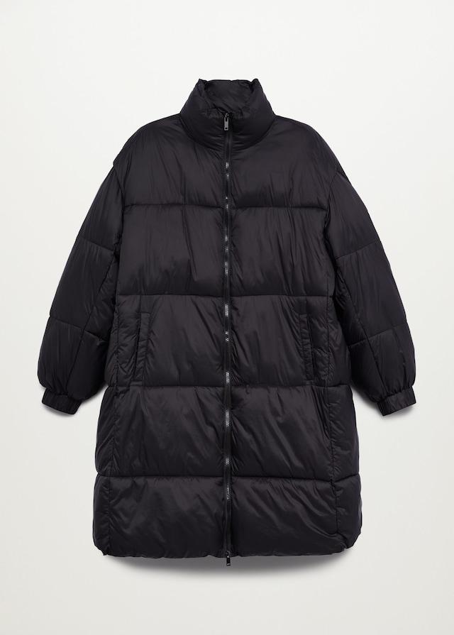 Oversize quilted coat