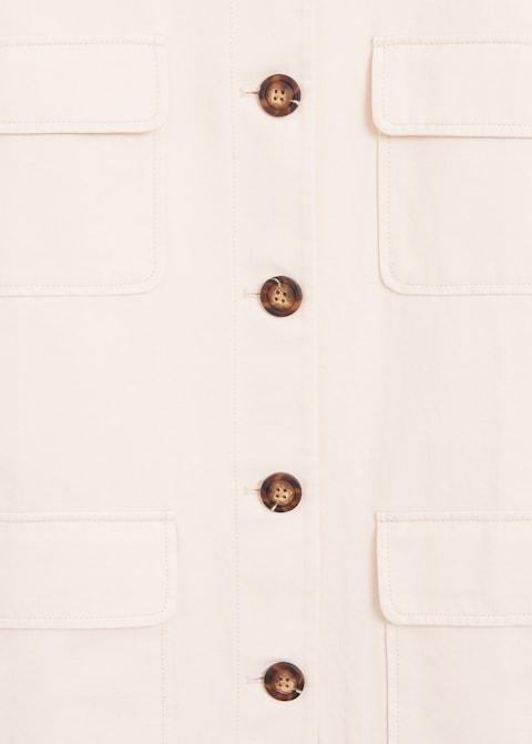 Multi-pocket cotton jacket