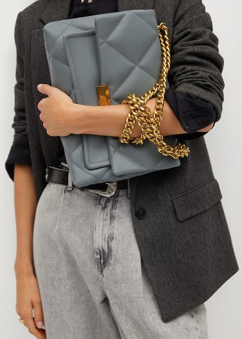 Quilted chain bag