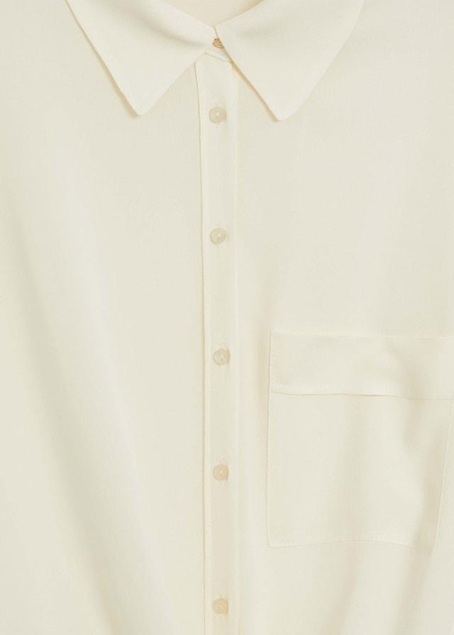 Pocket flowy shirt