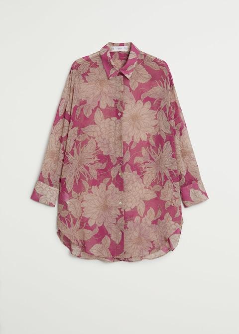 Floral print shirt