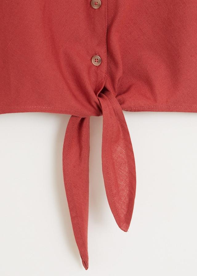 Tie cotton top
