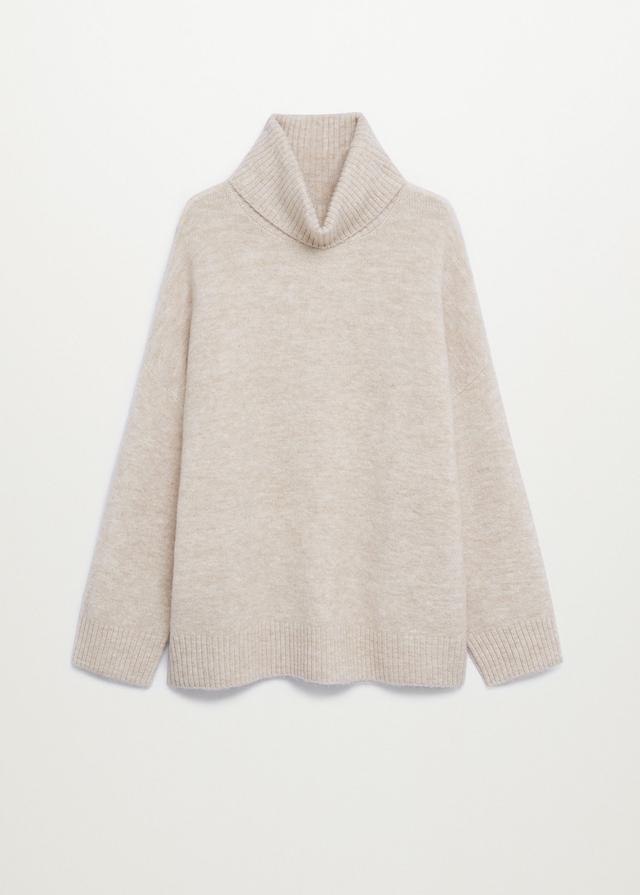Turtle neck oversize sweater