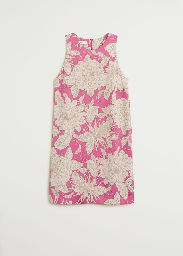 Flower print dress