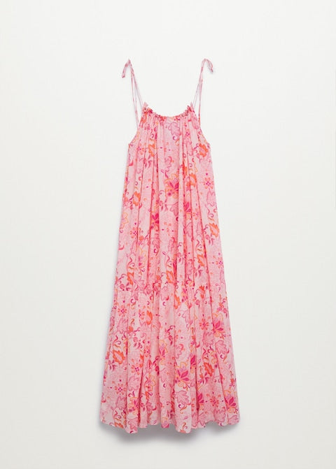 Printed maxi dress