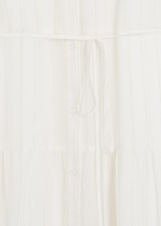 Metallic thread dress