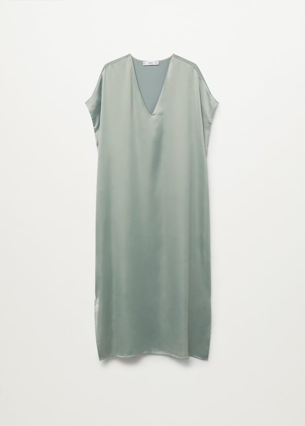 Flowy dress with openings