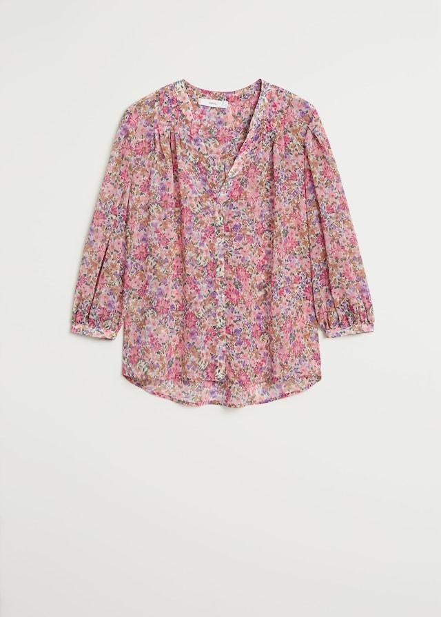 Floral print blouse