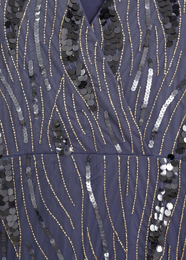 Sequined gown
