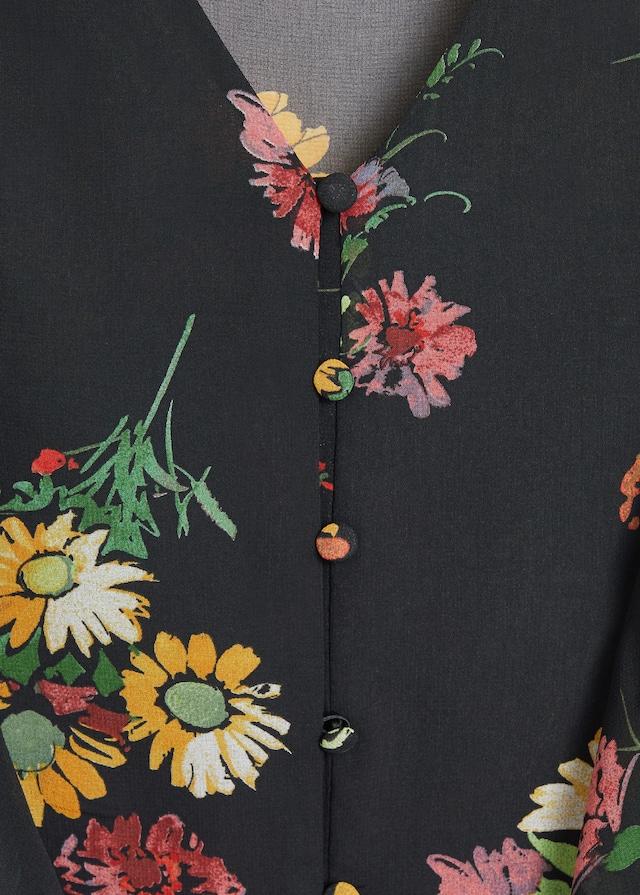 Flowy printed blouse