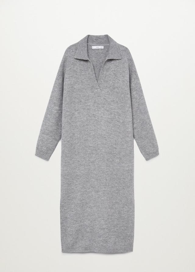 Jersey shirt dress