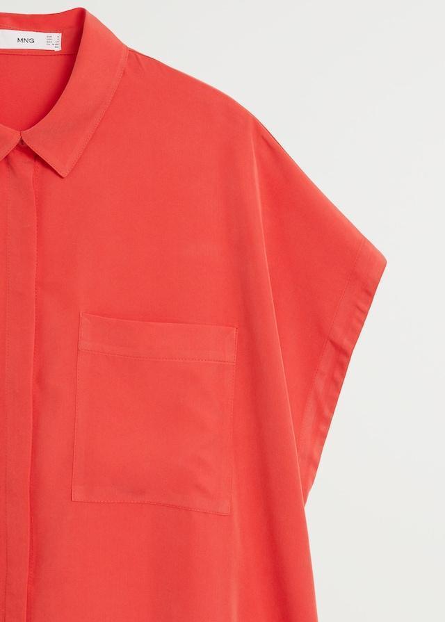 Pocket modal shirt