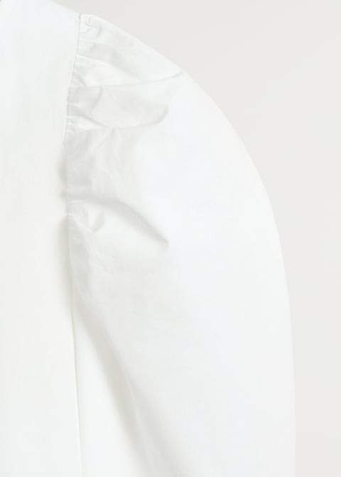 Puffed sleeves blouse