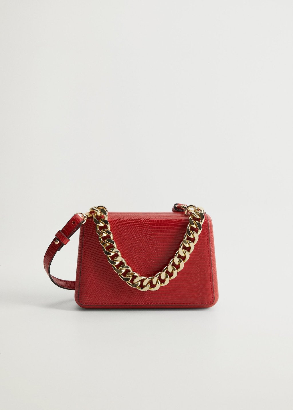 Chain clutch bag