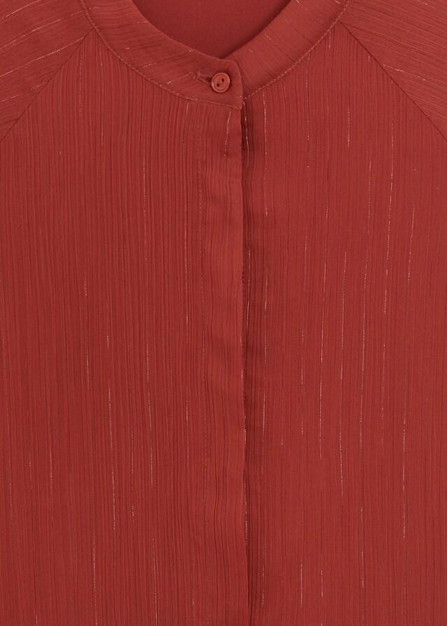 Metallic thread blouse