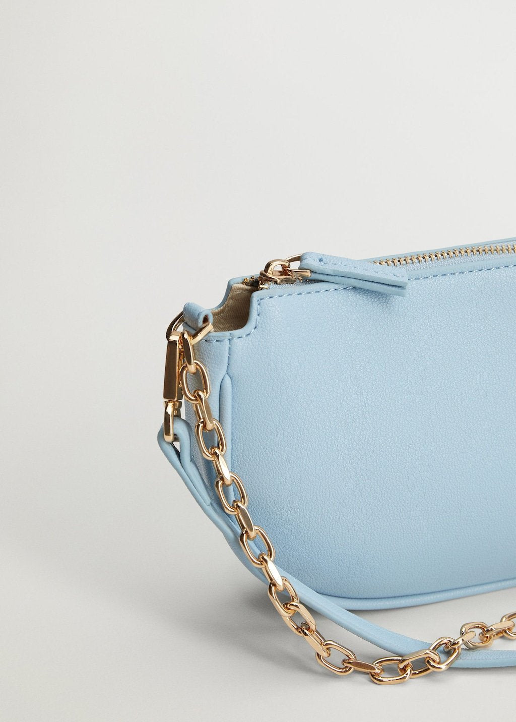 Chain baguette mini bag