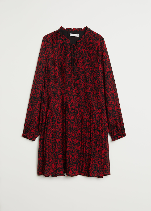 Recycled polyester dress