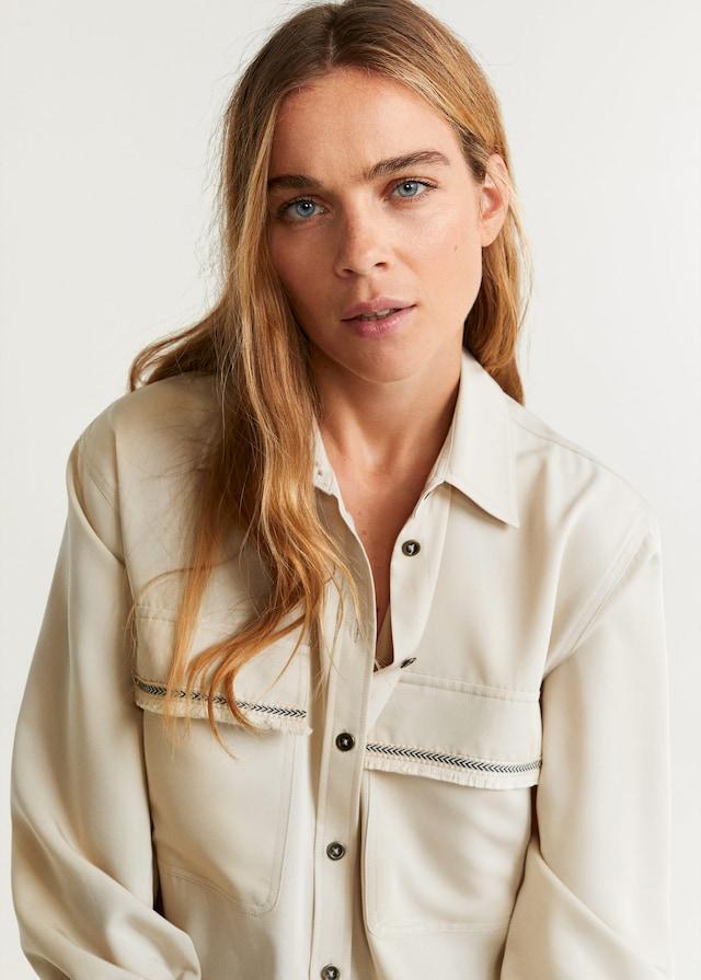 Fringes detail shirt