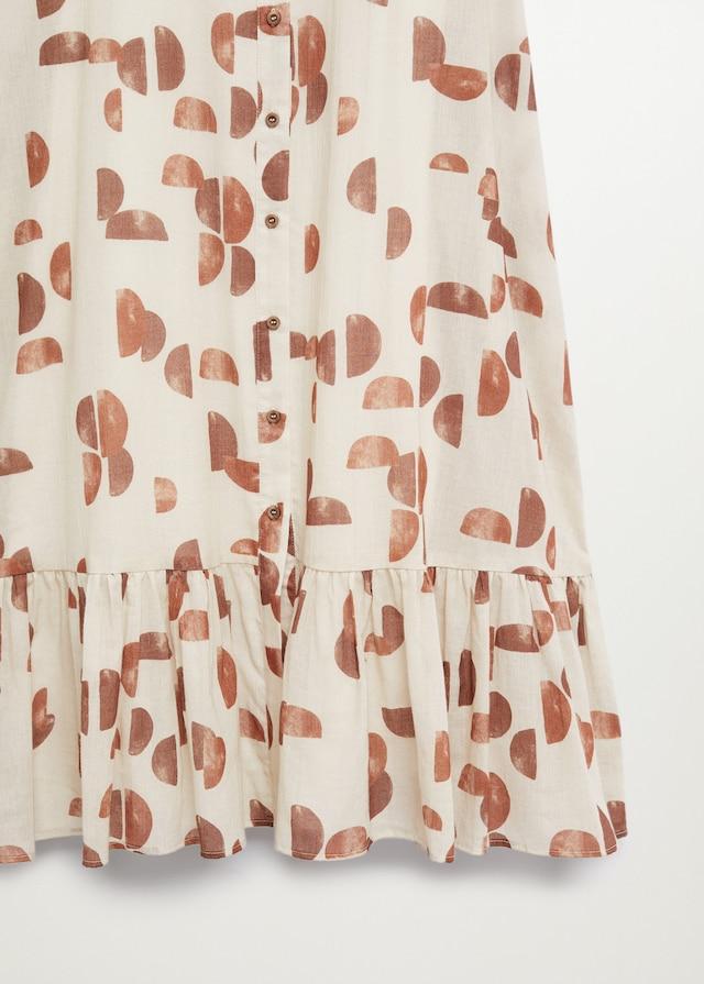 Geometric print dress