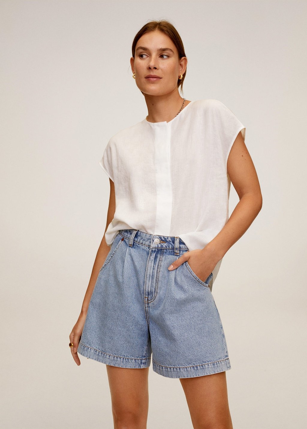 Dolman sleeve blouse