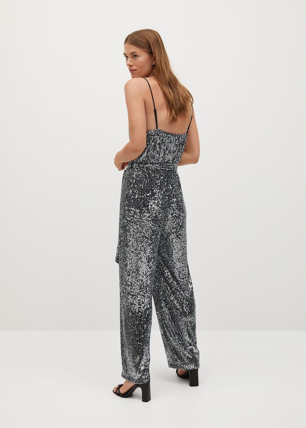 Sequins long jumpsuit
