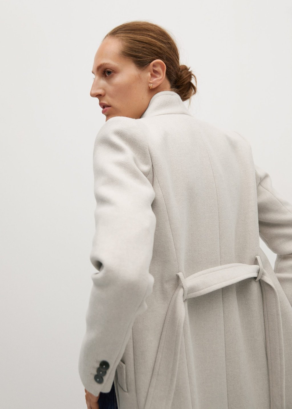 Manteco wool double-breasted coat