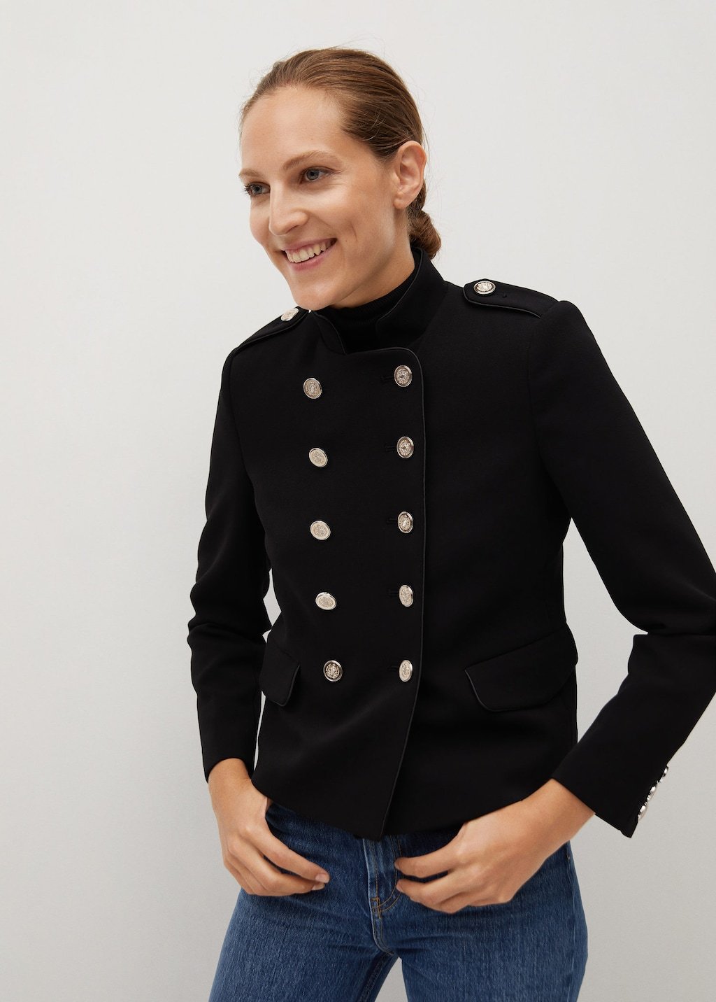 Double-breasted jacket