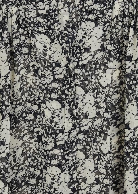 Flowy printed blouse