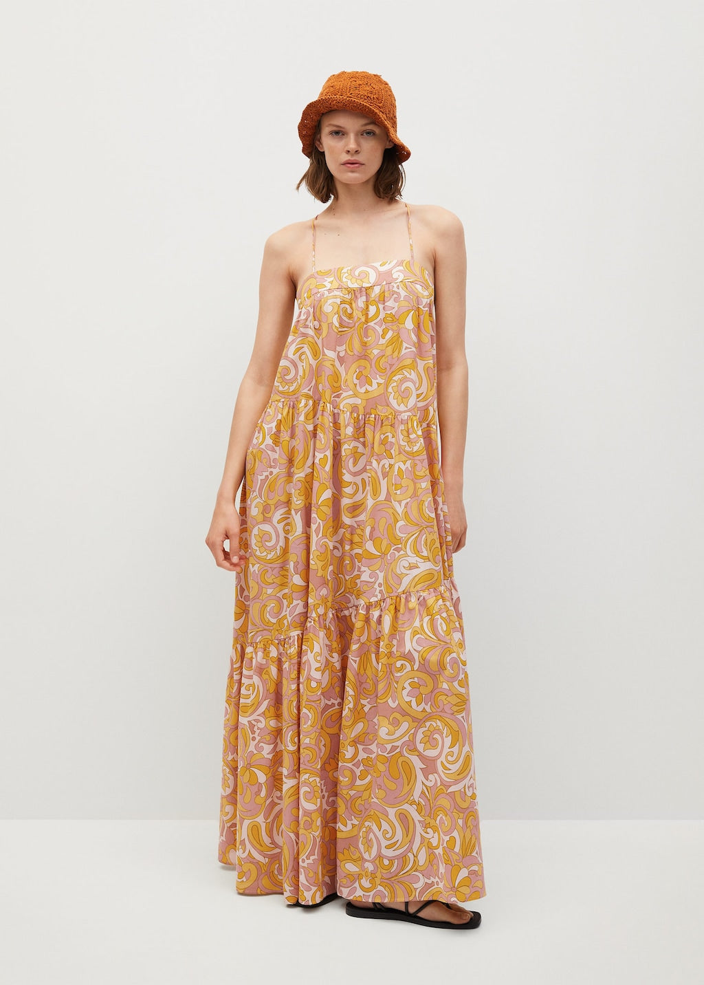 Maxi ruffles dress