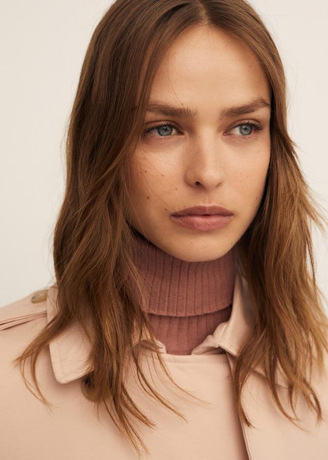 Classic cotton trench coat