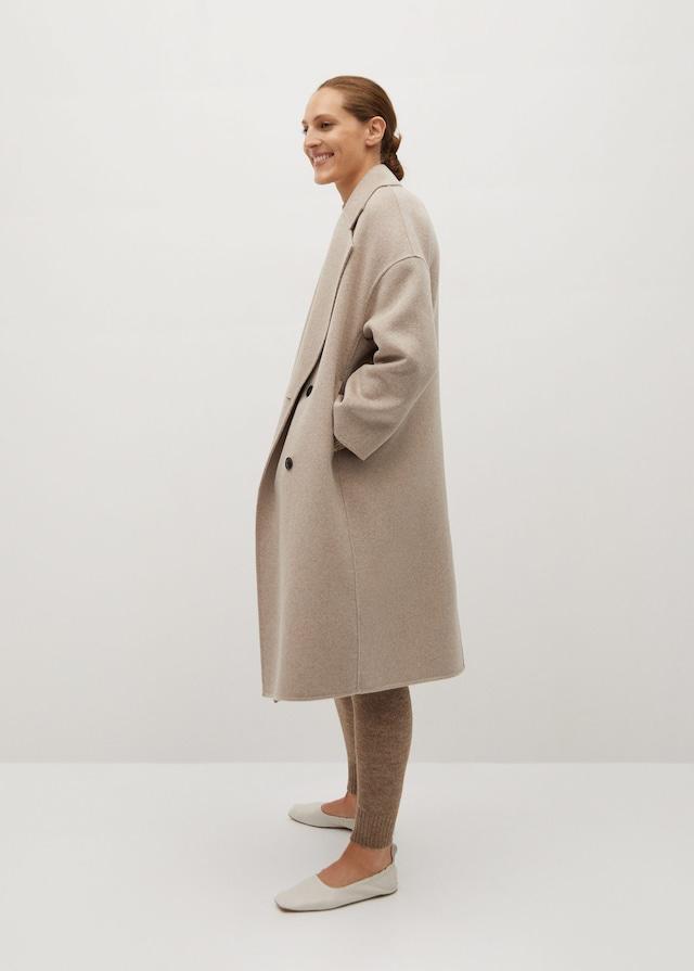 Handmade wool coat