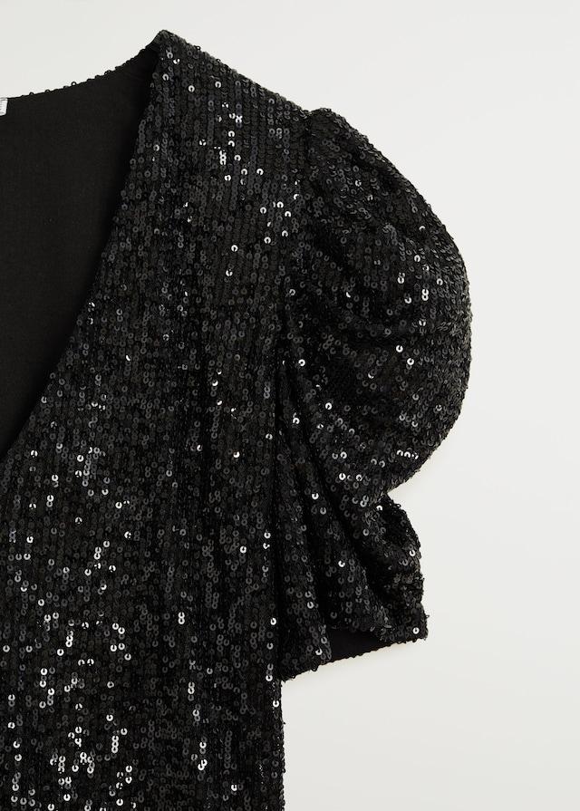 Short sequin dress