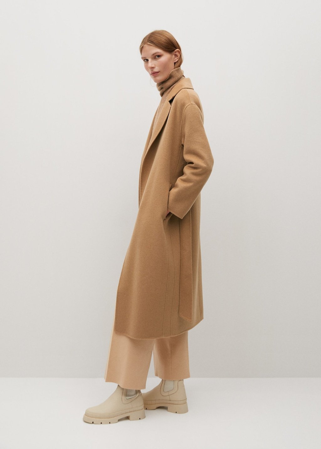 Handmade wool coat