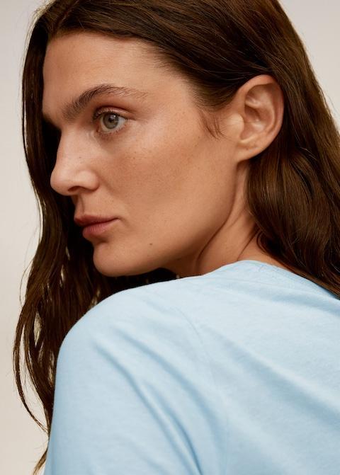 Essential cotton-blend T-shirt