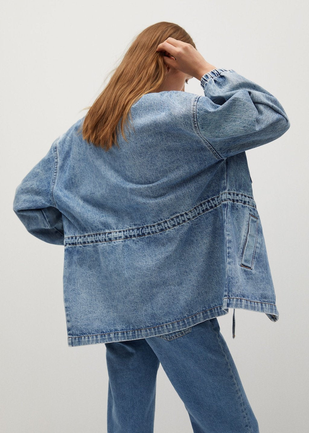 Oversize denim jacket