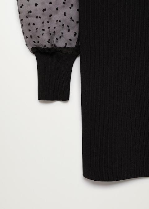 Plumeti sleeve dress