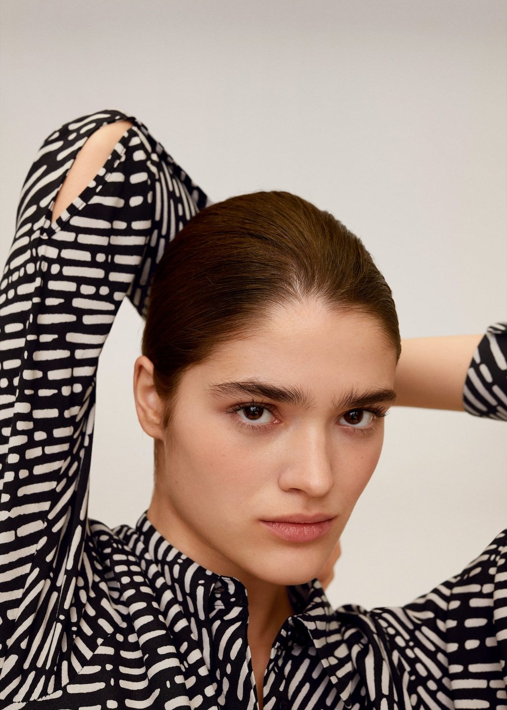 Flowy printed blouse