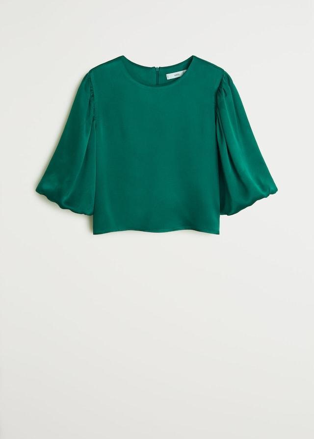 Puff sleeve top
