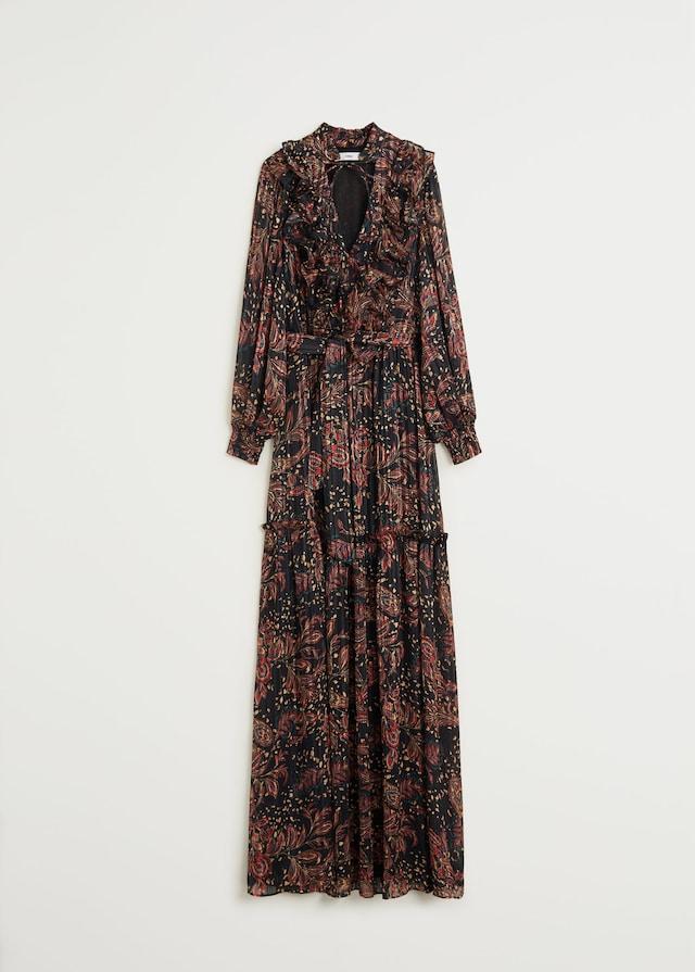 Printed long dress