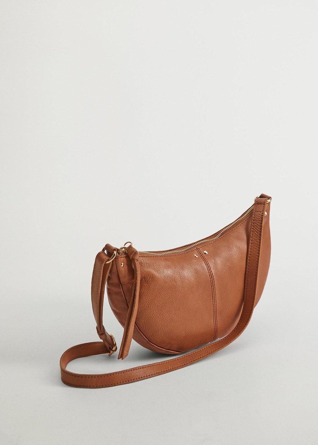 Leather cross body bag