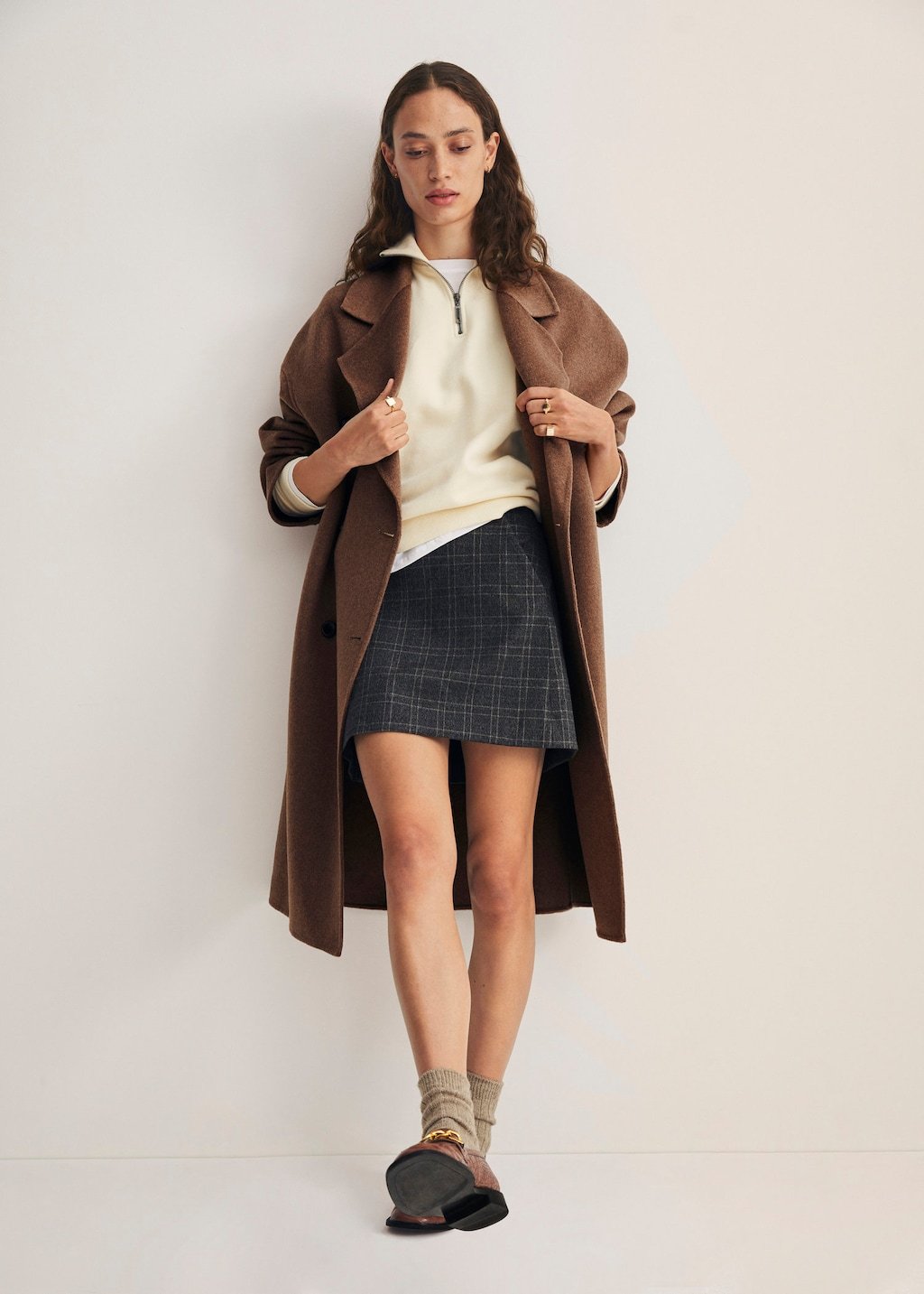 Handmade wool coat