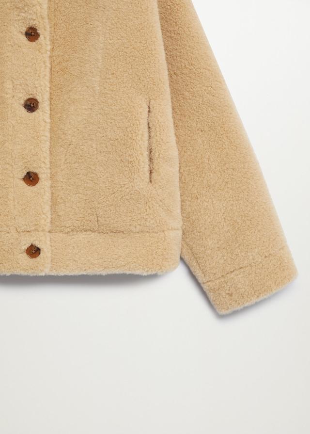 Faux shearling jacket