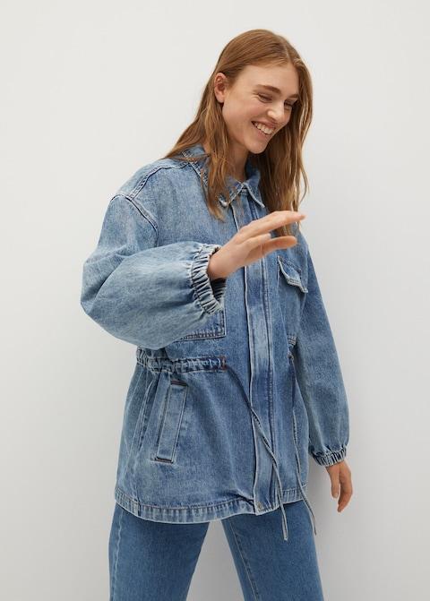Oversize denim jacket