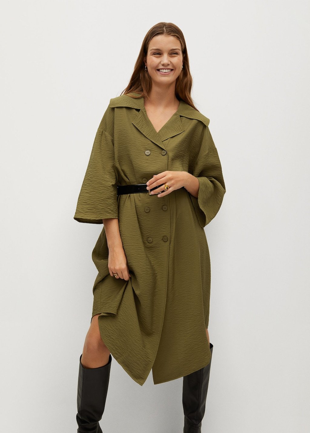 Double-breasted dress