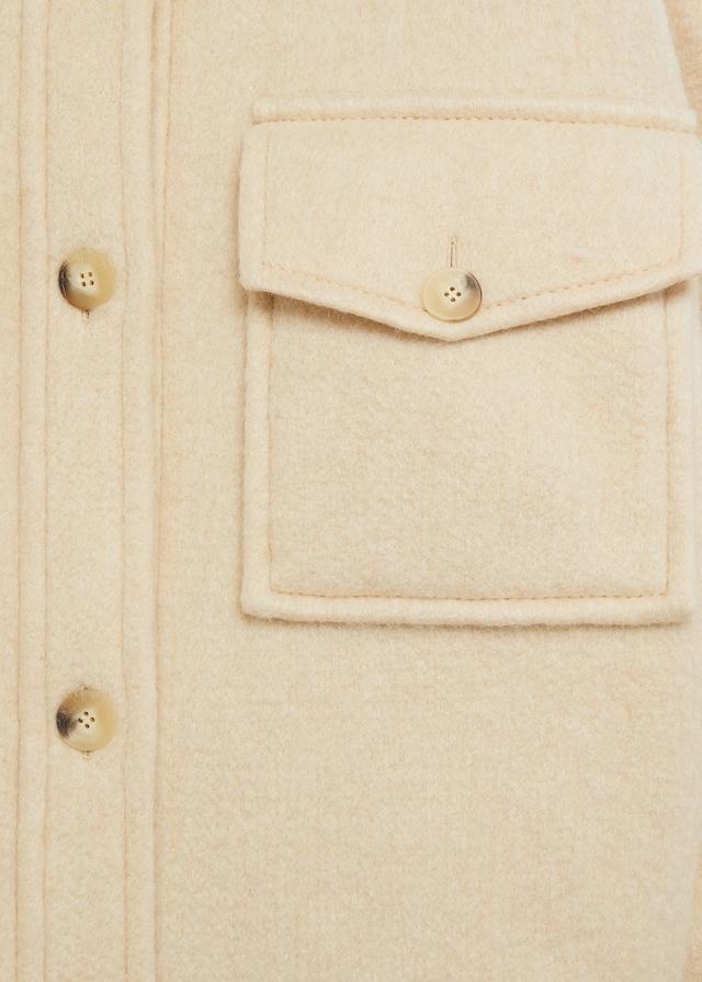 Knitted oversize jacket